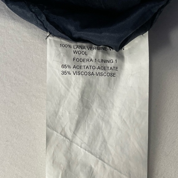 Armani Collezioni Wool 2 Button Blazer in Grey Size 44R - Picture 4 of 4